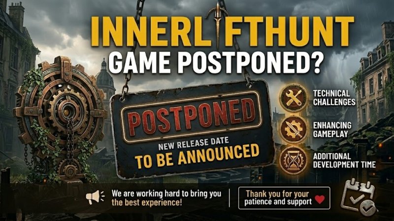 why innerlifthunt game postponed