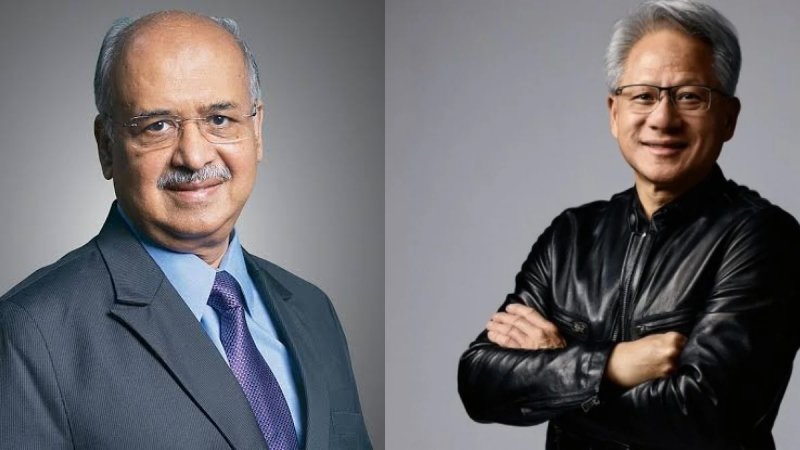 dilip shanghvi and jensen huang