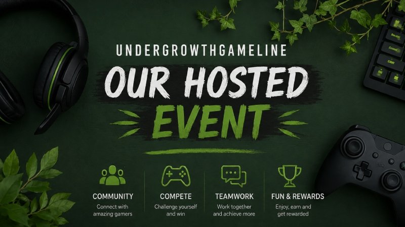 undergrowthgameline our hosted event
