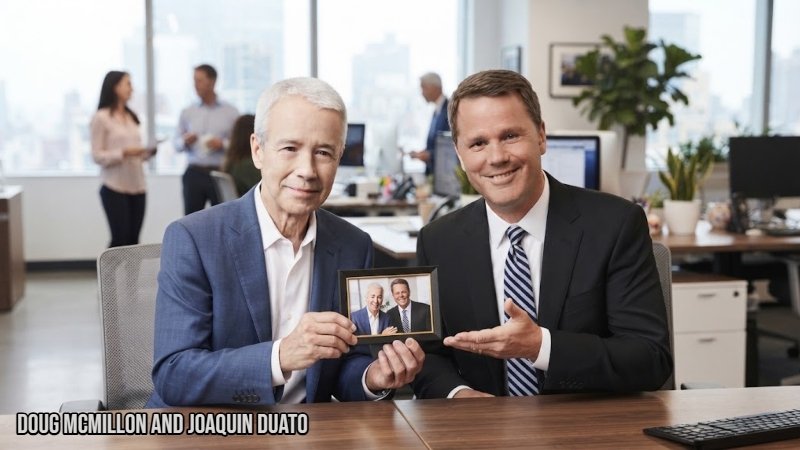 Doug McMillon and Joaquin Duato