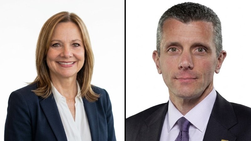 Mary Barra and David Cordani
